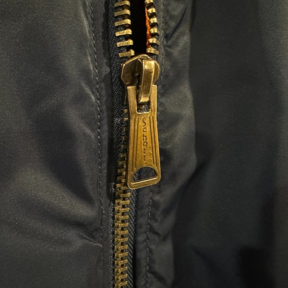 Schott NYC West Pacific Bomber Jacket Medium M South Korea USA Souvenir Flight - Picture 8 of 14